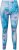 Ulla Popken Marble Ski Leggings Blue - Traperice & Hlače u Velikim Veličinama – Plus Size - 