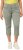 Ulla Popken Cropped Stretch Fit Mony Pants Light Moss Green - Traperice & Hlače u Velikim Veličinama – Plus Size - 