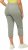 Ulla Popken Cropped Stretch Fit Mony Pants Light Moss Green - Traperice & Hlače u Velikim Veličinama – Plus Size - 