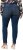 Ulla Popken Sammy Destroy 5 Pocket Jeans Blue Denim - Traperice & Hlače u Velikim Veličinama – Plus Size - 