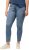 Ulla Popken Rhinestone Detail Stretch Fit Skinny Jeans Blue - Traperice & Hlače u Velikim Veličinama – Plus Size - 