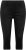Ulla Popken Sienna Stretch Denim Capris Black - Traperice & Hlače u Velikim Veličinama – Plus Size - 
