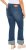 Ulla Popken Wide Cuff Stretch Fit Jeans Blue Denim - Traperice & Hlače u Velikim Veličinama – Plus Size - 