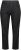 Ulla Popken Raw Denim Stripe Stretch Fit Jeans Black - Traperice & Hlače u Velikim Veličinama – Plus Size - 
