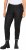 Ulla Popken Raw Denim Stripe Stretch Fit Jeans Black - Traperice & Hlače u Velikim Veličinama – Plus Size - 