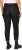 Ulla Popken Raw Denim Stripe Stretch Fit Jeans Black - Traperice & Hlače u Velikim Veličinama – Plus Size - 