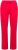 Ulla Popken Elastic Waist Sweatpants Red - Traperice & Hlače u Velikim Veličinama – Plus Size - 