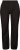 Ulla Popken Rain Pants Black - Traperice & Hlače u Velikim Veličinama – Plus Size - 