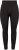 Ulla Popken Mesh Panel Leggings Black - Traperice & Hlače u Velikim Veličinama – Plus Size - 