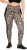 Ulla Popken Leopard Print Quick Drying Leggings Orange - Traperice & Hlače u Velikim Veličinama – Plus Size - 