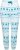 Ulla Popken Alpine Striped Plush Loungewear Pants Blue - Traperice & Hlače u Velikim Veličinama – Plus Size - 