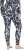 Ulla Popken Quick Drying Abstract Print Leggings Black - Traperice & Hlače u Velikim Veličinama – Plus Size - 