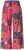 Ulla Popken Tile Print Wide Leg Palazzo Pants Purple - Traperice & Hlače u Velikim Veličinama – Plus Size - 