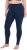 Ulla Popken Lace Trim Leggings Navy - Traperice & Hlače u Velikim Veličinama – Plus Size - 