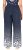 Ulla Popken Dot Gradient Wide Leg Elastic Waist Palazzo Pants Grey - Traperice & Hlače u Velikim Veličinama – Plus Size - 