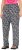 Ulla Popken Leopard Print Elastic Waist Pants Black - Traperice & Hlače u Velikim Veličinama – Plus Size - 