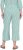 Ulla Popken Coastal Stripe Linen Blend Elastic Waist Culottes Green - Traperice & Hlače u Velikim Veličinama – Plus Size - 