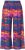 Ulla Popken Abstract Sunset Elastic Waist Palazzo Pants Orange - Traperice & Hlače u Velikim Veličinama – Plus Size - 