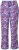 Ulla Popken Seashell Print Elastic Waist Pants Blue - Traperice & Hlače u Velikim Veličinama – Plus Size - 