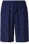 Ulla Popken Terry Cloth Palm Elastic Waist Shorts Blue - Traperice & Hlače u Velikim Veličinama – Plus Size - 