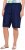 Ulla Popken Terry Cloth Palm Elastic Waist Shorts Blue - Traperice & Hlače u Velikim Veličinama – Plus Size - 