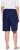 Ulla Popken Terry Cloth Palm Elastic Waist Shorts Blue - Traperice & Hlače u Velikim Veličinama – Plus Size - 