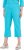 Ulla Popken Textured Elastic Waist Cropped Pants Deep Aqua - Traperice & Hlače u Velikim Veličinama – Plus Size - 