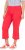 Ulla Popken Wide Leg Twill Mary Fit Culottes Neon Red - Traperice & Hlače u Velikim Veličinama – Plus Size - Traperice i hlače, EU 42-70