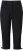 Ulla Popken Ultra Light Triple Function Cropped Softshell Pants Black - Traperice & Hlače u Velikim Veličinama – Plus Size - 