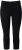 Ulla Popken Cropped Jeggings Black - Traperice & Hlače u Velikim Veličinama – Plus Size - 