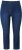 Ulla Popken Cropped Jeggings Blue Denim - Traperice & Hlače u Velikim Veličinama – Plus Size - 