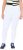 Ulla Popken White Denim Stretch Fit Jeans Snow White - Traperice & Hlače u Velikim Veličinama – Plus Size - 