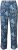 Ulla Popken Patchwork Paisley Elastic Waist Pants Blue - Traperice & Hlače u Velikim Veličinama – Plus Size - 