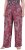 Ulla Popken Wide Leg Elastic Waist Jungle Print Palazzo Pants Brown - Traperice & Hlače u Velikim Veličinama – Plus Size - 