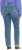 Ulla Popken Bow Embroidery Stretch Fit Jeans Blue Denim - Traperice & Hlače u Velikim Veličinama – Plus Size - 