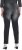 Ulla Popken Rivet Detail Stretch Fit Boyfriend Jeans Black - Traperice & Hlače u Velikim Veličinama – Plus Size - 