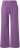 Ulla Popken Purple Fringed Hem Stretch Fit Jeans Lavender - Traperice & Hlače u Velikim Veličinama – Plus Size - 