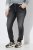 Ulla Popken Vintage Wash Jeggings Black - Tajice - Tajice u velikim veličinama