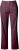 Ulla Popken Thermal Stretch Fit Mony Pants Aubergine - Traperice & Hlače u Velikim Veličinama – Plus Size - 