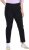 Ulla Popken Stretch Fit Mom Jeans Black - Traperice & Hlače u Velikim Veličinama – Plus Size - 