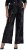 Ulla Popken Sequined Elastic Waist Pants Black - Traperice & Hlače u Velikim Veličinama – Plus Size - 