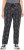 Ulla Popken Snake Print Elastic Waist Joggers Black - Traperice & Hlače u Velikim Veličinama – Plus Size - 