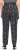 Ulla Popken Snake Print Elastic Waist Joggers Black - Traperice & Hlače u Velikim Veličinama – Plus Size - 