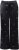 Ulla Popken Rhinestone Detail Comfort Waist Pants Black - Traperice & Hlače u Velikim Veličinama – Plus Size - 