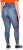 Ulla Popken Quick Drying Stitch Print Performance Leggings Grey - Traperice & Hlače u Velikim Veličinama – Plus Size - 