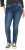 Ulla Popken Decorative Stitched Slim Leg Stretch Fit Jeans Blue Denim - Traperice & Hlače u Velikim Veličinama – Plus Size - 