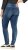 Ulla Popken Decorative Stitched Slim Leg Stretch Fit Jeans Blue Denim - Traperice & Hlače u Velikim Veličinama – Plus Size - 