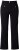 Ulla Popken Bengaline Elastic Waist Pants Black - Traperice & Hlače u Velikim Veličinama – Plus Size - 