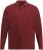 JP1880 Polo Shirt Long Sleeve Piqué Red - Polo majice - Muške Polo Majice Veliki Brojevi