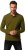 JP1880 Polo Shirt Basic Long Sleeve Pique Moss Green - Polo majice - Muške Polo Majice Veliki Brojevi
